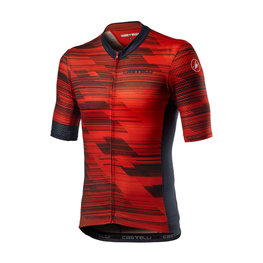 CASTELLI Kurzarm Fahrradtrikot - RAPIDO - Rot/Blau