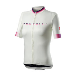 CASTELLI Kurzarm Fahrradtrikot - GRADIENT LADY - Elfenbein