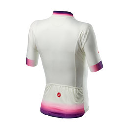 CASTELLI Kurzarm Fahrradtrikot - GRADIENT LADY - Elfenbein