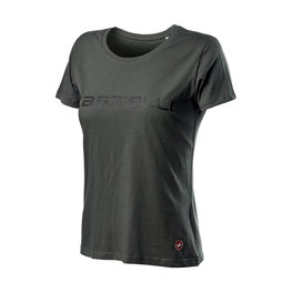 CASTELLI Kurzarm Fahrrad-Shirt - SPRINTER LADY - Grau