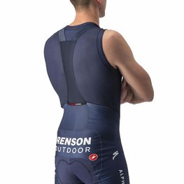 CASTELLI Ärmelloses Fahrrad-Shirt - SOUDAL QUICK-STEP - Blau