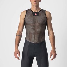 CASTELLI Ärmelloses Fahrrad-Shirt - CORE MESH 3 - Schwarz