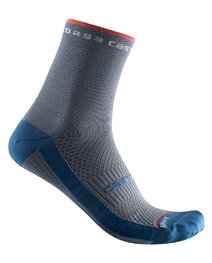 CASTELLI Klassische Fahrradsocken - ROSSO CORSA 11 LADY - Blau
