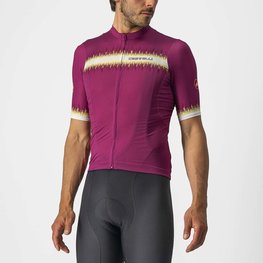 CASTELLI Kurzarm Fahrradtrikot - GRIMPEUR - Cyclamen