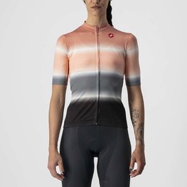 CASTELLI Kurzarm Fahrradtrikot - DOLCE LADY - Grau/Schwarz/Rosa