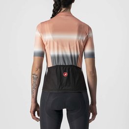 CASTELLI Kurzarm Fahrradtrikot - DOLCE LADY - Grau/Schwarz/Rosa