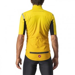 CASTELLI Kurzarm Fahrradtrikot - GABBA ROS SPECIAL - Gelb