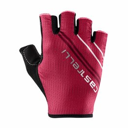 CASTELLI Fingerlose Fahrradhandschuhe - DOLCISSIMA 2 LADY - Rot