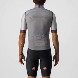 CASTELLI Fahrradweste - ARIA - Silber