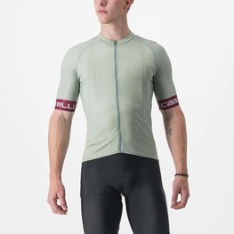 CASTELLI Kurzarm Fahrradtrikot - ENTRATA VI - Grün