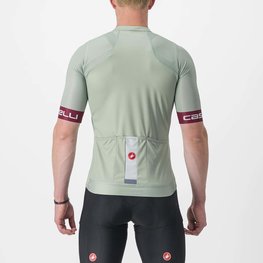 CASTELLI Kurzarm Fahrradtrikot - ENTRATA VI - Grün