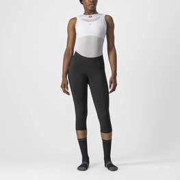 CASTELLI 3/4 lange Fahrradhose ohne Träger - VELOCISSIMA 3 LADY - Schwarz