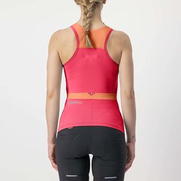 CASTELLI Ärmelloses Fahrradtrikot - SOLARIS LADY - Rosa