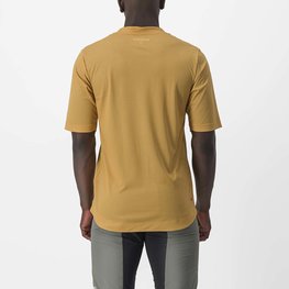 CASTELLI Kurzarm Fahrradtrikot - TRAIL TECH 2 - Gelb