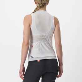CASTELLI Ärmelloses Fahrradtrikot - ANIMA 4 LADY - Elfenbein