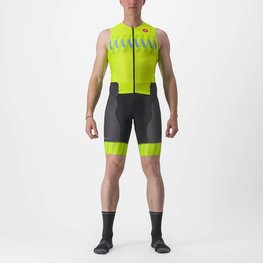 CASTELLI Fahrrad-Unteranzug - FREE SANREMO 2 - Schwarz/Gelb