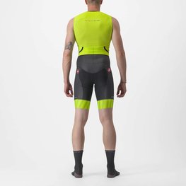 CASTELLI Fahrrad-Unteranzug - FREE SANREMO 2 - Schwarz/Gelb