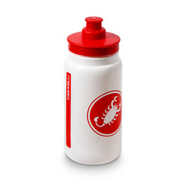 CASTELLI Fahrrad-Wasserflasche - SUMMER 550 ML - Rot/Weiß