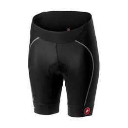 CASTELLI Fahrradshorts ohne Träger - VELOCISSIMA LADY - Schwarz/Weiß