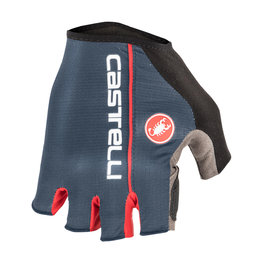 CASTELLI Fingerlose Fahrradhandschuhe - CIRCUITO - Orange/Blau