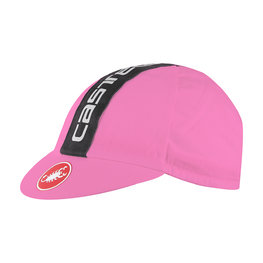 CASTELLI Fahrradmütze - RETRO 3 - Rosa/Schwarz
