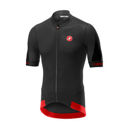 CASTELLI Kurzarm Fahrradtrikot - VOLATA 2.0 - Rot/Schwarz