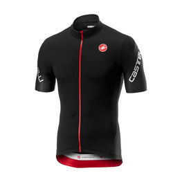 CASTELLI Kurzarm Fahrradtrikot - ENTRATA 3.0 - Schwarz/Rot