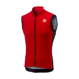 CASTELLI Ärmelloses Fahrradtrikot - ENTRATA 3.0 - Rot/Schwarz