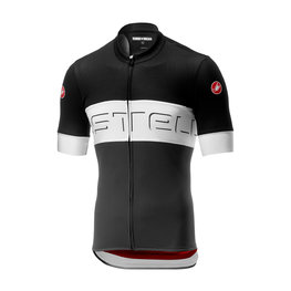 CASTELLI Kurzarm Fahrradtrikot - PROLOGO VI - Beige/Schwarz/Grau