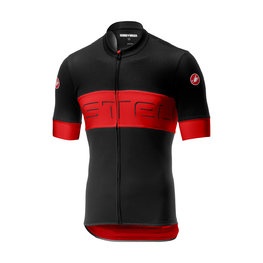 CASTELLI Kurzarm Fahrradtrikot - PROLOGO VI - Rot/Schwarz