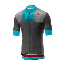 CASTELLI Kurzarm Fahrradtrikot - A BLOC - Grau