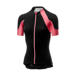 CASTELLI Kurzarm Fahrradtrikot - SCHEGGIA 2.0 LADY - Rosa/Schwarz
