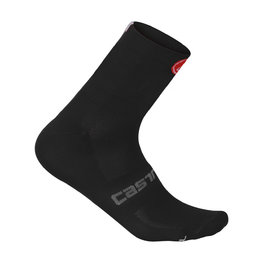CASTELLI Klassische Fahrradsocken - QUATTRO 9 - Schwarz