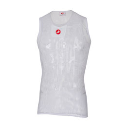 CASTELLI Ärmelloses Fahrrad-Shirt - CORE MESH 3 - Weiß
