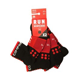 COMPRESSPORT Klassische Fahrradsocken - TRAINING - Schwarz