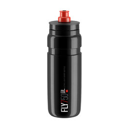 Fahrrad-Wasserflasche - FLY 750 ml  - Schwarz