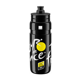 ELITE Fahrrad-Wasserflasche - TDF 2020 750 ml - Schwarz