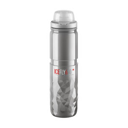 ELITE Fahrrad-Wasserflasche - ICE FLY 650 ml - Transparent