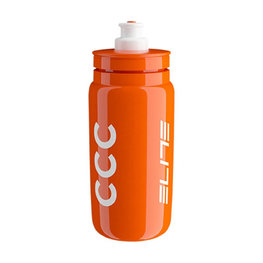 ELITE Fahrrad-Wasserflasche - CCC 2020 550 ml - Orange