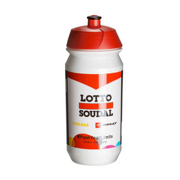 Fahrrad-Wasserflasche - LOTTO 2018 550 ml - Rot/Weiß