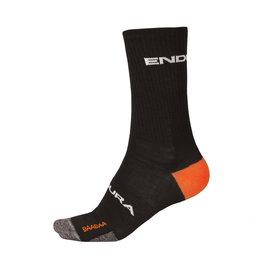 Klassische Fahrradsocken - BAABAA MERINO WINTER - Schwarz