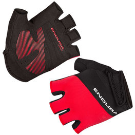 Fingerlose Fahrradhandschuhe - XTRACT II  - Rot/Schwarz