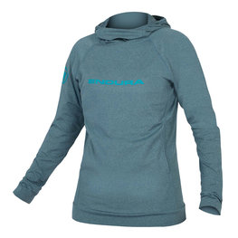 Kapuzenpullover - SINGLETRACK LADY - Blau