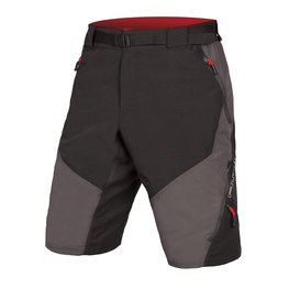 Fahrradshorts ohne Träger - HUMMVEE II - Grau/Schwarz