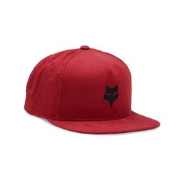 FOX Fahrradmütze - FOX HEAD SNAPBACK - Rot