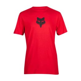 FOX Kurzarm Fahrrad-Shirt - FOX HEAD PREMIUM - Rot