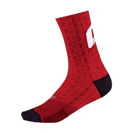 GAERNE Klassische Fahrradsocken - MONOGRAM - Rot