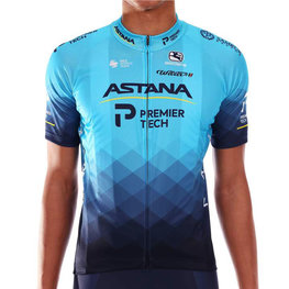 GIORDANA Kurzarm Fahrradtrikot - ASTANA 2021 VERO PRO - Türkis