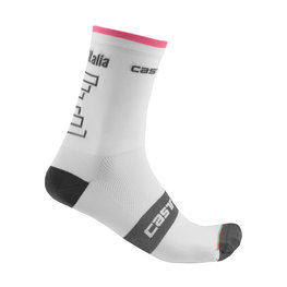 CASTELLI Klassische Fahrradsocken - GIRO 2019 - Weiß