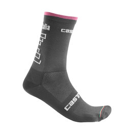 CASTELLI Klassische Fahrradsocken - GIRO 2019  - Grau